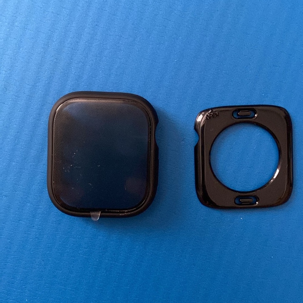 Matte black piracy screen Apple Watch Series 10 46MM case - Picture 9 of 17